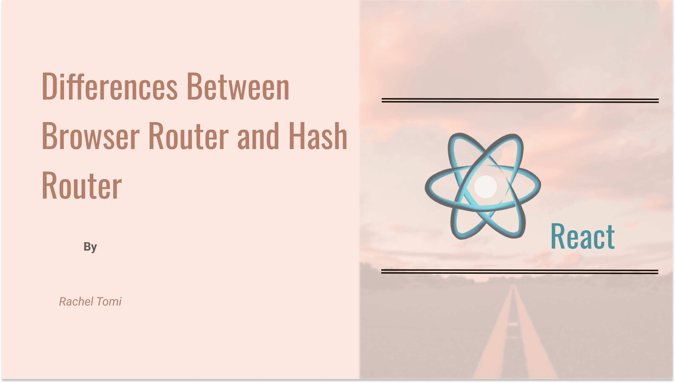 Differences Between Browser Router and Hash Router